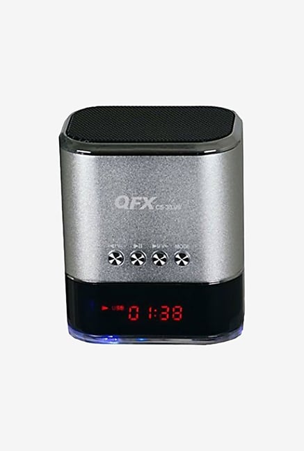 QFX USA CS31BK Mini Portable Speaker (Black) QFX USA CS31BK Mini Portable Speaker (Black)