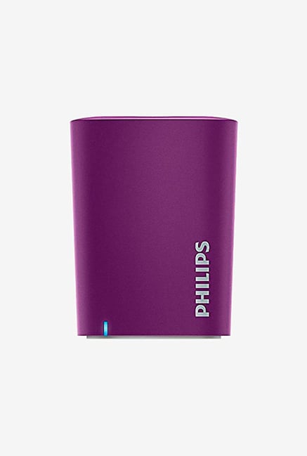 Philips Bt100V/27 Mini Portable Bluetooth Speaker (Violet) Philips Bt100V/27 Mini Portable Bluetooth Speaker (Violet)