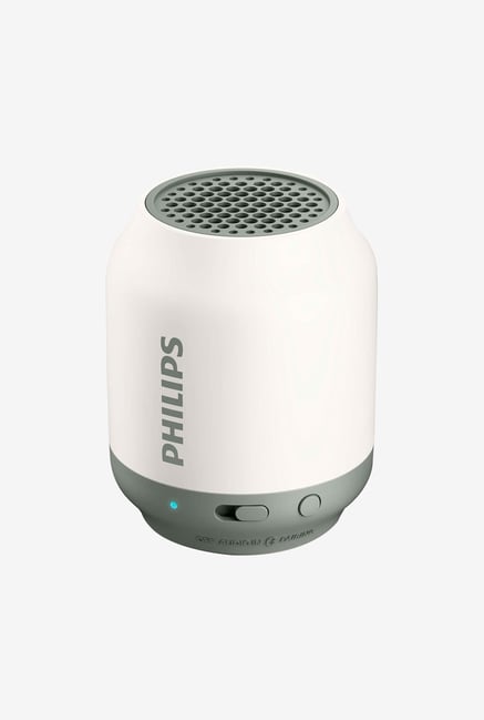Philips Bt50W/37 Mini Portable Bluetooth Speaker (White) Philips Bt50W/37 Mini Portable Bluetooth Speaker (White)
