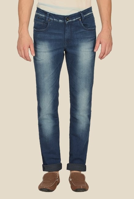 Mufti Blue Acid Washed Jeans Mufti Blue Acid Washed Jeans