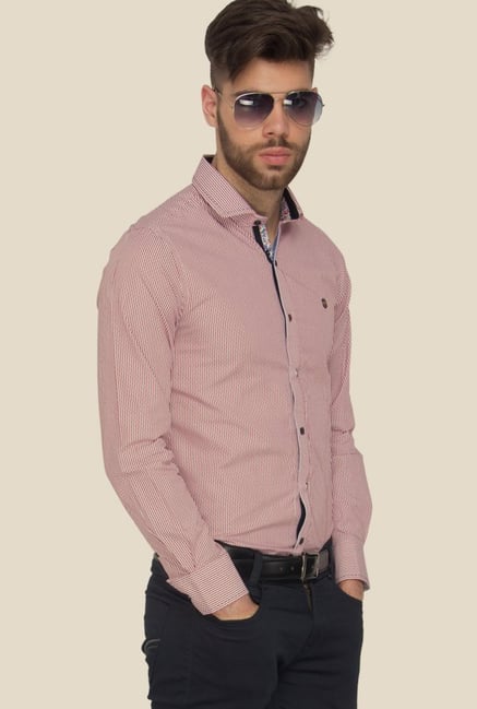 Mufti Red Striped Shirt Mufti Red Striped Shirt