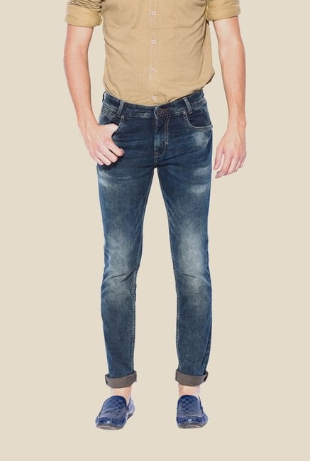 Mufti Blue Acid Washed Jeans Mufti Blue Acid Washed Jeans