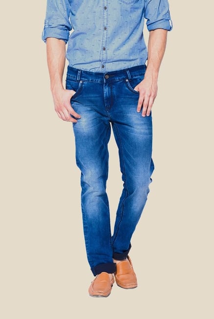 Mufti Blue Acid Washed Jeans Mufti Blue Acid Washed Jeans