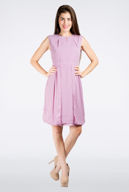 109 F Purple Solid Dress 109 F Purple Solid Dress