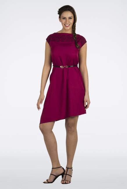 109 F Pink Solid Dress 109 F Pink Solid Dress