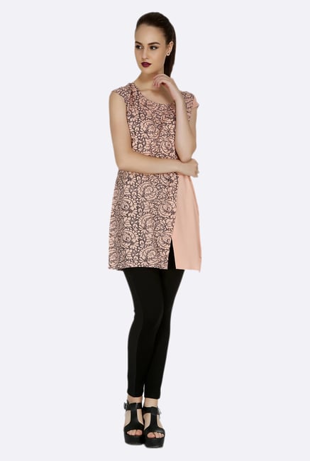 109 F Pink Printed Tunic 109 F Pink Printed Tunic