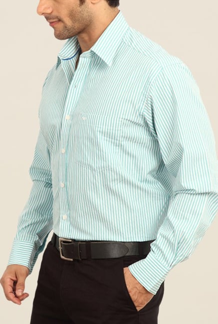 ColorPlus Blue Striped Shirt ColorPlus Blue Striped Shirt