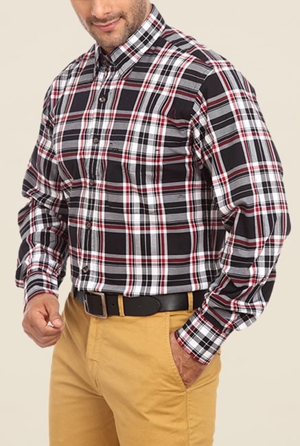 ColorPlus Black Checks Shirt ColorPlus Black Checks Shirt