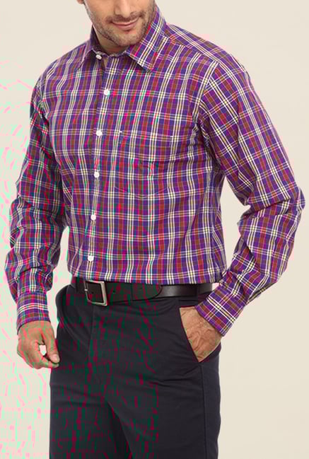 ColorPlus Blue Checks Shirt ColorPlus Blue Checks Shirt