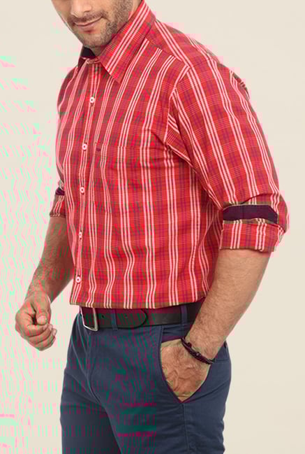 ColorPlus Red Checks Shirt ColorPlus Red Checks Shirt