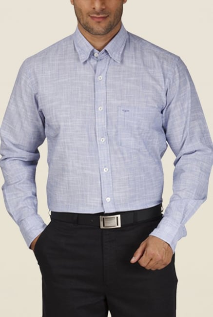 ColorPlus Violet Textured Shirt ColorPlus Violet Textured Shirt