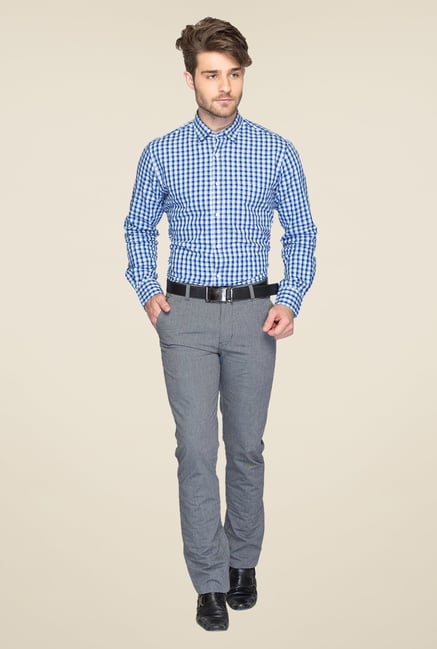 ColorPlus Blue Checks Shirt ColorPlus Blue Checks Shirt