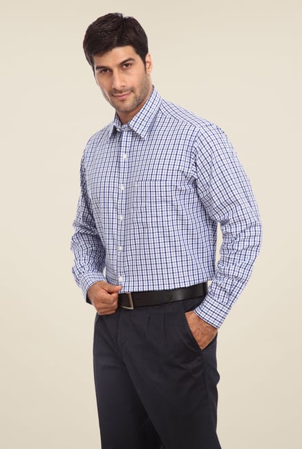 ColorPlus Blue Checks Shirt ColorPlus Blue Checks Shirt