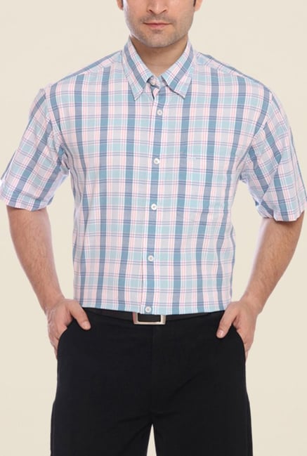ColorPlus Blue Checks Shirt ColorPlus Blue Checks Shirt