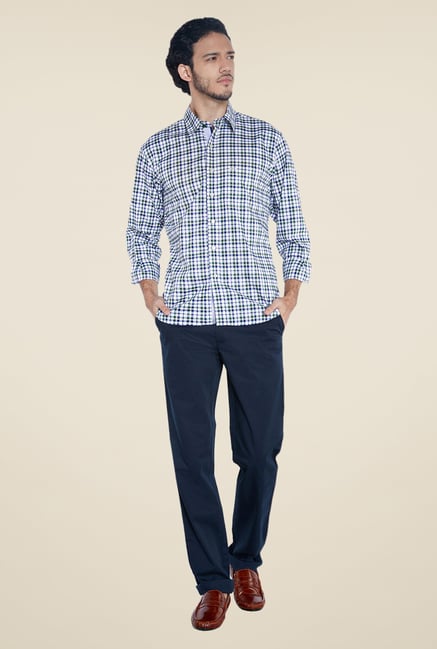 ColorPlus Blue Checks Shirt ColorPlus Blue Checks Shirt