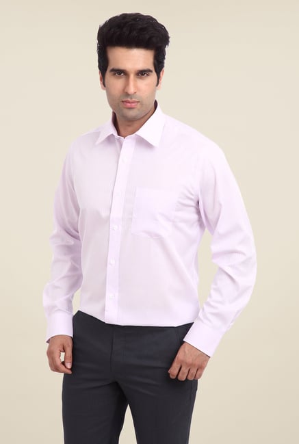 Park Avenue Pink Pin Striped Cotton Shirt Park Avenue Pink Pin Striped Cotton Shirt
