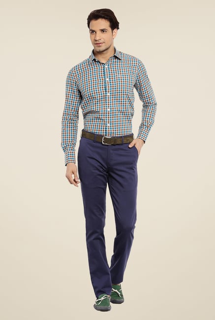 ColorPlus Brown Checks Shirt ColorPlus Brown Checks Shirt
