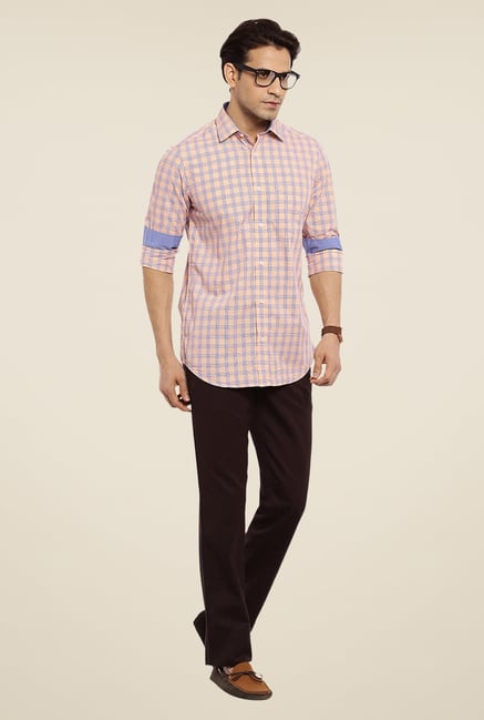 ColorPlus Beige Checks Shirt ColorPlus Beige Checks Shirt