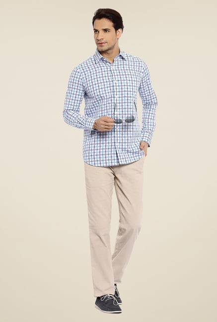 ColorPlus Blue Checks Shirt ColorPlus Blue Checks Shirt