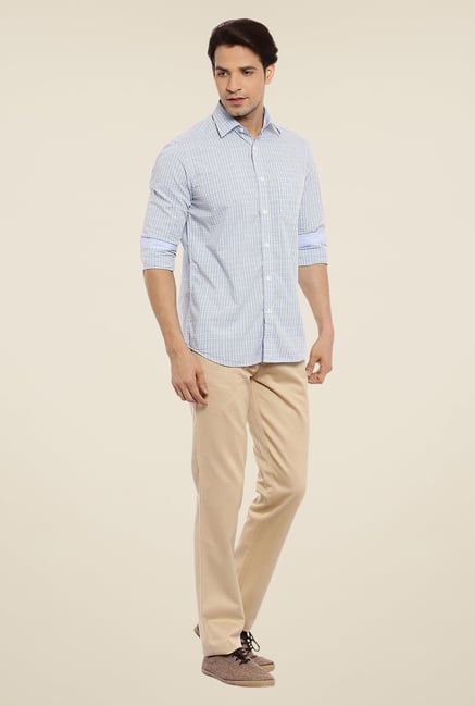 ColorPlus Blue Checks Shirt ColorPlus Blue Checks Shirt