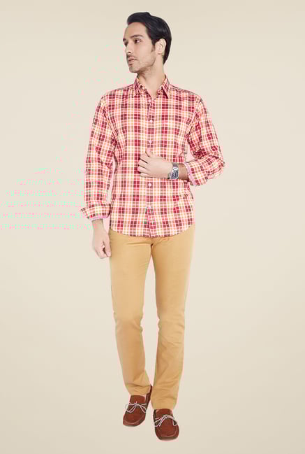 ColorPlus Red Checks Shirt ColorPlus Red Checks Shirt