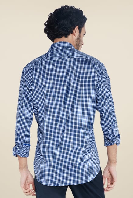 ColorPlus Blue Checks Shirt ColorPlus Blue Checks Shirt
