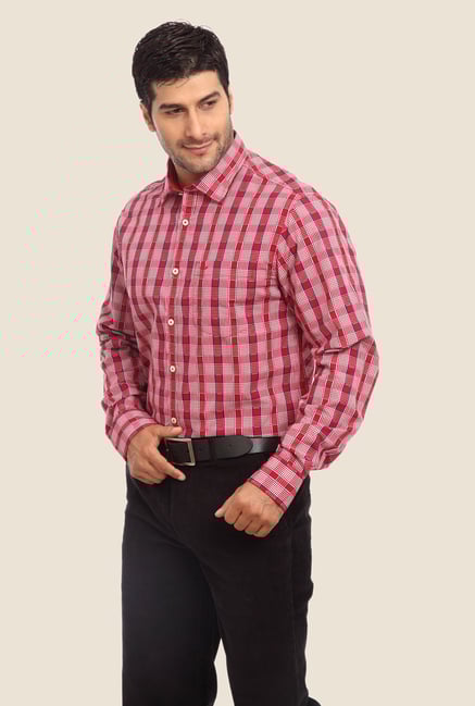 ColorPlus Red Checks Shirt ColorPlus Red Checks Shirt