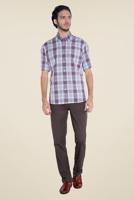 ColorPlus Grey Checks Shirt ColorPlus Grey Checks Shirt