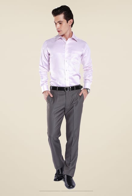 Park Avenue Pink Self Print Cotton Shirt Park Avenue Pink Self Print Cotton Shirt
