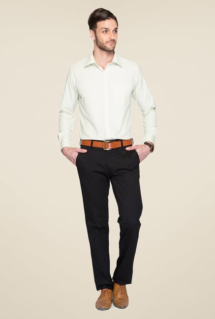Park Avenue Green Pin Striped Shirt Park Avenue Green Pin Striped Shirt