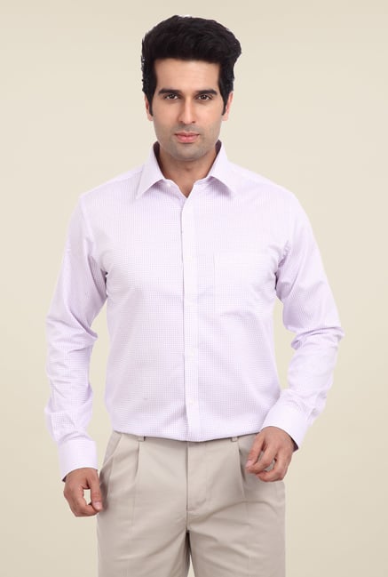 Park Avenue Pink Checks Cotton Shirt Park Avenue Pink Checks Cotton Shirt
