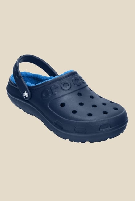 Crocs Hilo Lined Navy & Ocean Blue Clogs Crocs Hilo Lined Navy & Ocean Blue Clogs