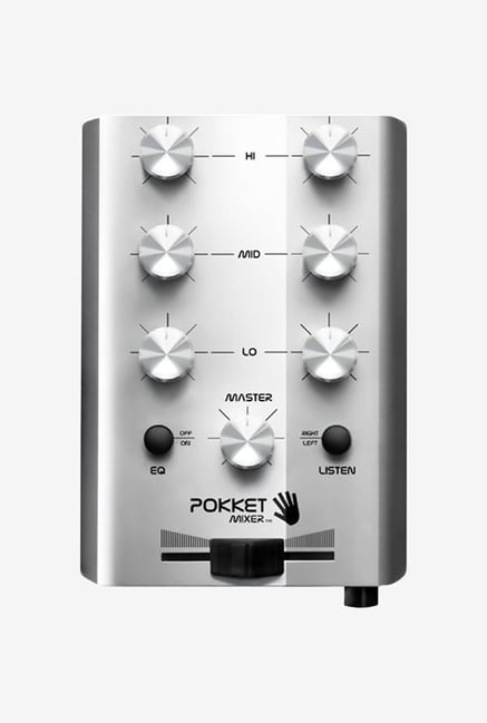 Pokketmixer Pm11Sil002 Mobile Mini Dj Mixer Speaker (Silver) Pokketmixer Pm11Sil002 Mobile Mini Dj Mixer Speaker (Silver)
