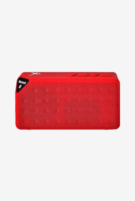 Xit AXTRECR Rectangular Bluetooth Speaker (Red) Xit AXTRECR Rectangular Bluetooth Speaker (Red)