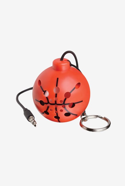 Perfect Life Ideas Sports Ball Shaped Speaker (Orange) Perfect Life Ideas Sports Ball Shaped Speaker (Orange)