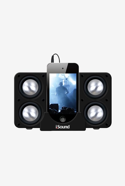 Isound Quad-X 5218 Portable Speaker (System Black) Isound Quad-X 5218 Portable Speaker (System Black)
