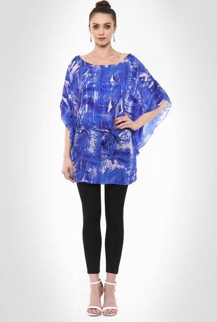 Rinku Dalmal Designer Wear Animal Print Top By Kimaya Rinku Dalmal Designer Wear Animal Print Top By Kimaya
