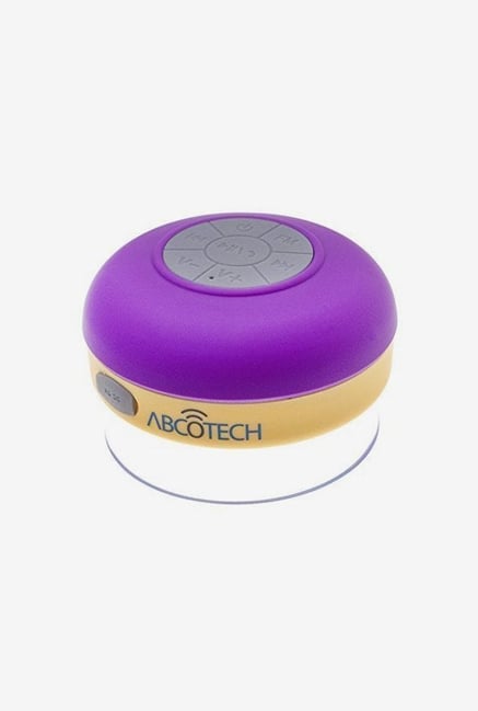 Abco Tech Water Resistant Bluetooth Shower Speaker (Purple) Abco Tech Water Resistant Bluetooth Shower Speaker (Purple)