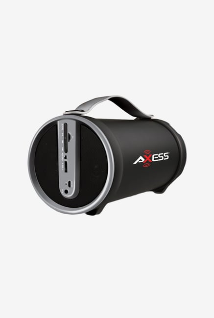 Axess SPBT1033 Bluetooth Hi-Fi Cylinder Loud Speaker (Grey) Axess SPBT1033 Bluetooth Hi-Fi Cylinder Loud Speaker (Grey)