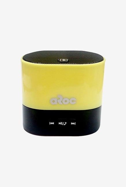 Aroc Electronics BTS-600 Bluetooth Speaker (Yellow) Aroc Electronics BTS-600 Bluetooth Speaker (Yellow)
