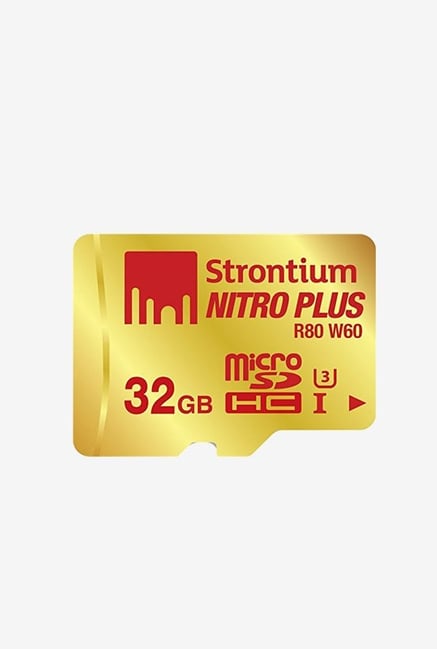 Strontium 32 GB MicroSD Nitro Plus UHS-I with Adaptor&Reader Strontium 32 GB MicroSD Nitro Plus UHS-I with Adaptor&Reader