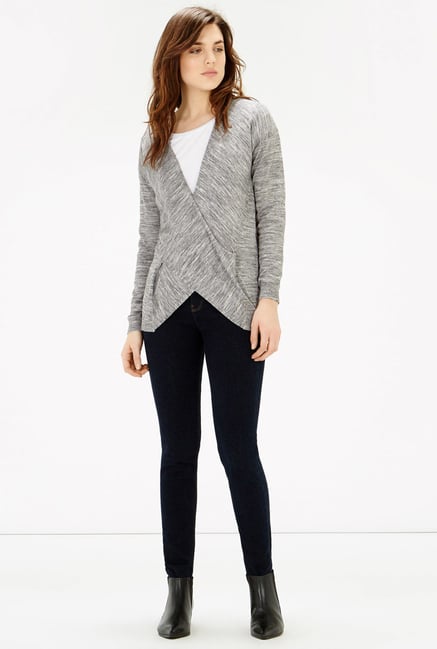 Warehouse Grey Textured Top Warehouse Grey Textured Top