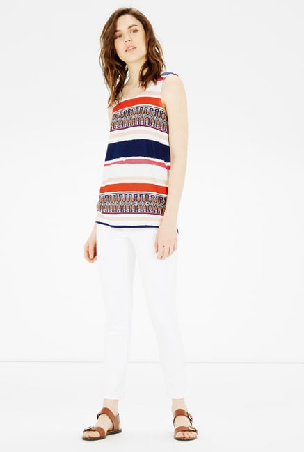 Warehouse Multicolor Printed Top Warehouse Multicolor Printed Top