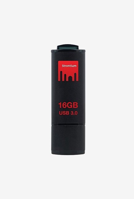 Strontium 16 GB Jet USB 3.0 Pen Drive (Black) Strontium 16 GB Jet USB 3.0 Pen Drive (Black)