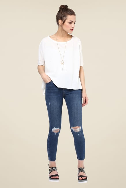 Femella White Asymmetric Top Femella White Asymmetric Top