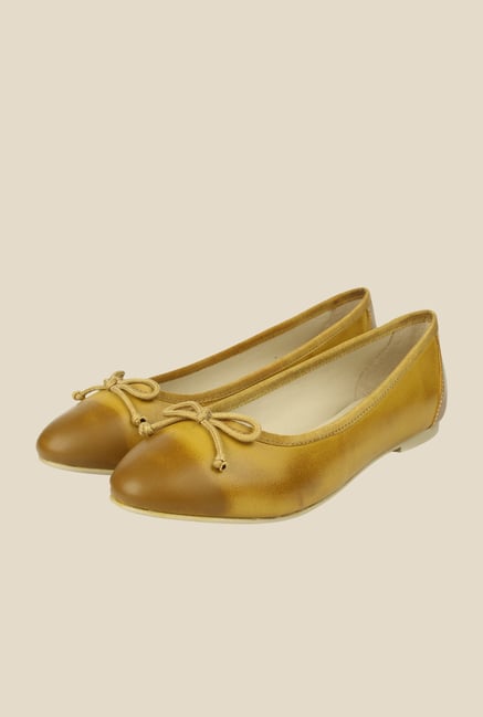 Spunk Amuse Yellow Ballerinas Spunk Amuse Yellow Ballerinas