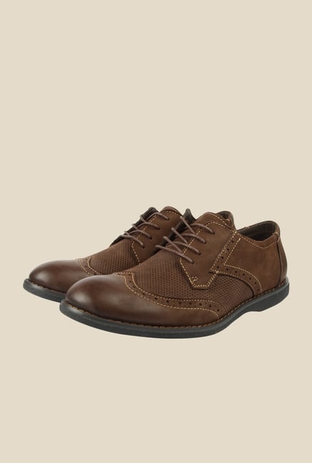 Spunk Aston Coffee Brogue Shoes Spunk Aston Coffee Brogue Shoes