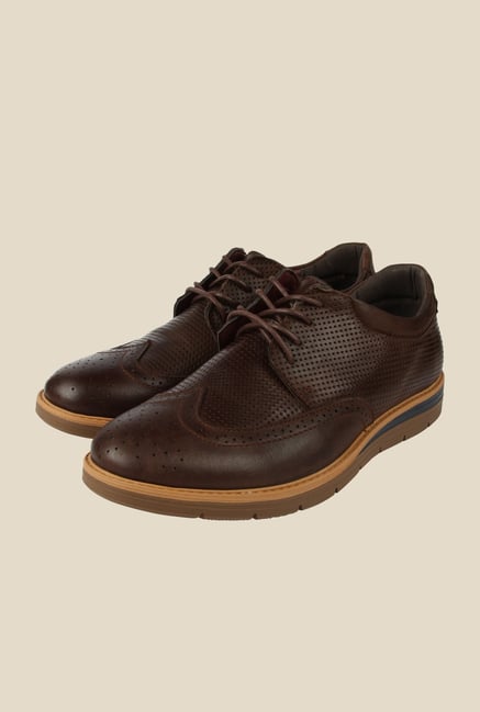 Spunk Chealsea Brown Brogue Shoes Spunk Chealsea Brown Brogue Shoes