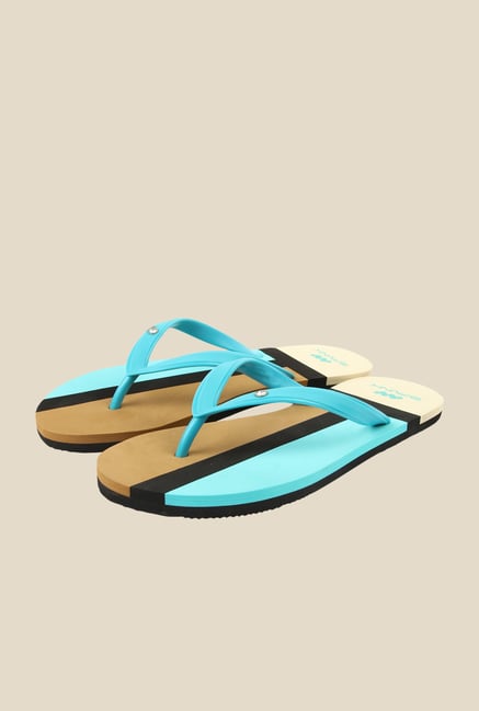 Spunk Lucy Blue Flip Flops Spunk Lucy Blue Flip Flops