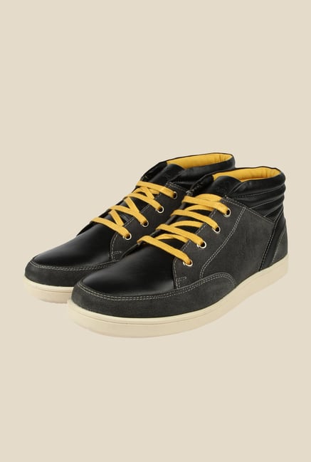 Spunk Jump Grey & Yellow Sneakers Spunk Jump Grey & Yellow Sneakers